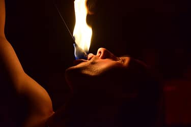 fire, flames, circus, burn, courage, motivation, inspiration